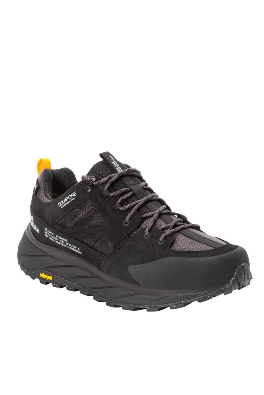 Jack Wolfskin Terraquest Texapore Low EU 42 ½, black Pánské boty