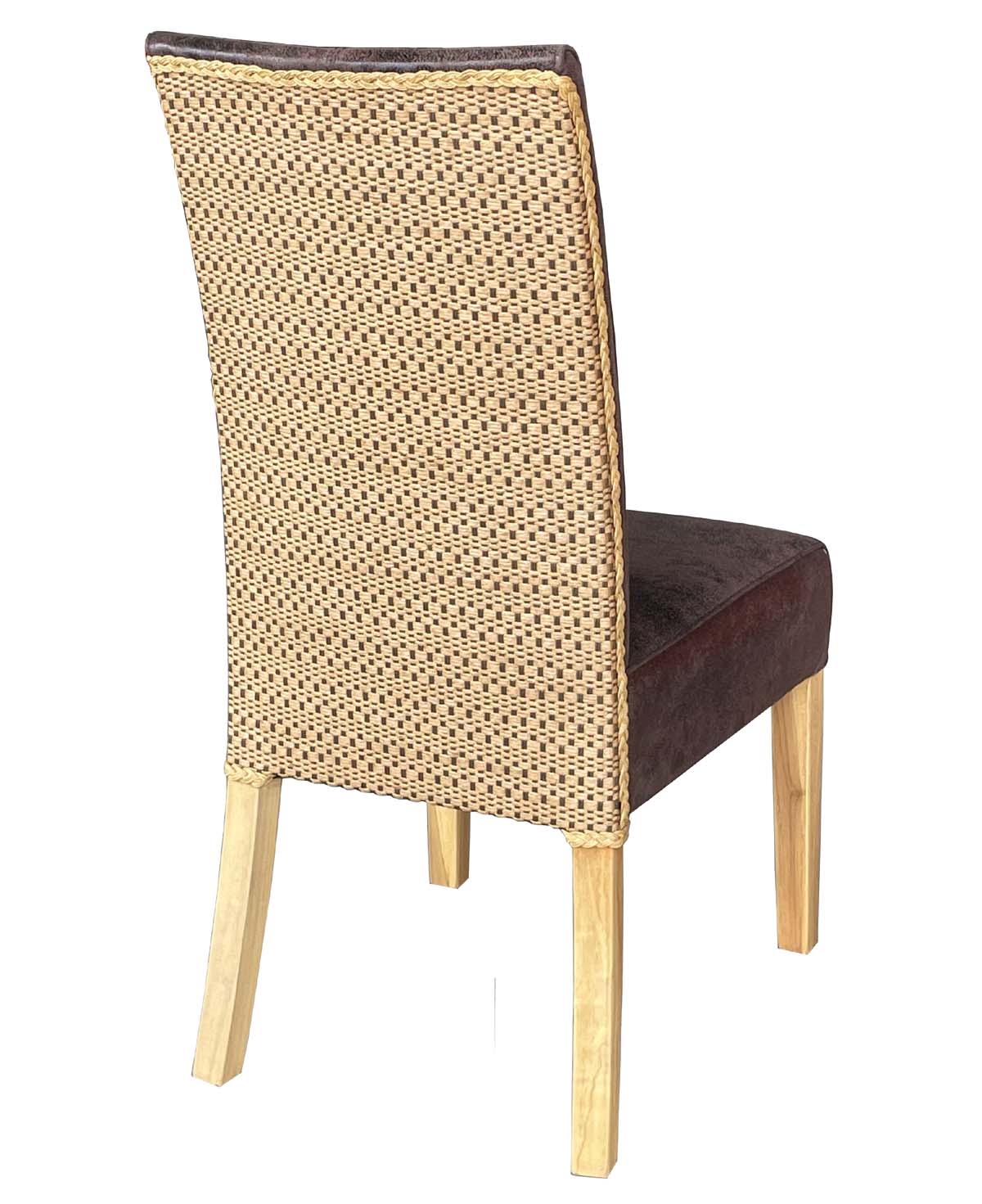 Jídelní židle CHESTER brown - sada 4 kusy