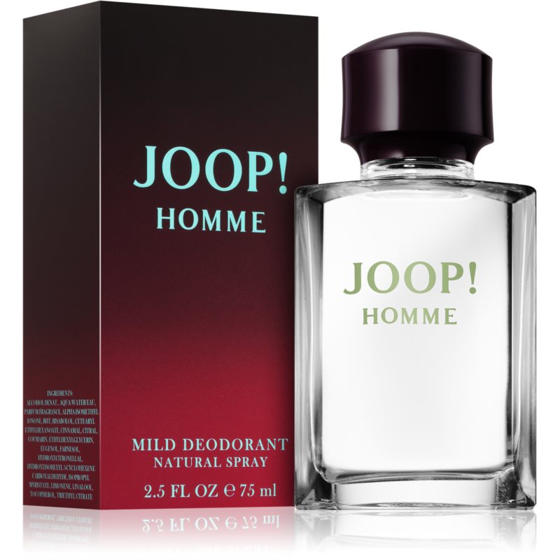 JOOP! Homme deodorant s rozprašovačem s povzbuzujícím účinkem pro muže 75 ml