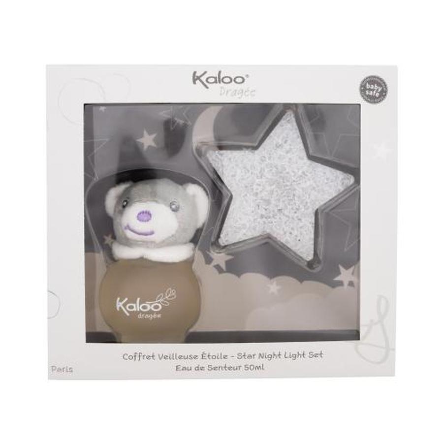 Kaloo Dragée dárková kazeta tělový sprej 50 ml + noční světýlko pro děti
