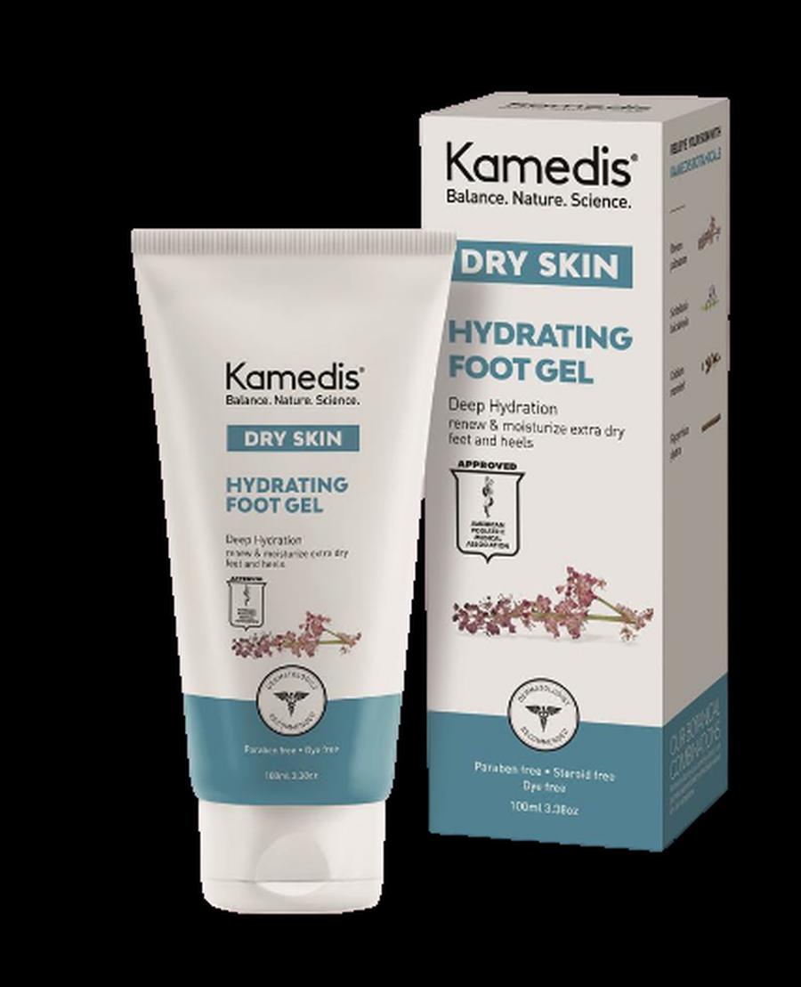 Kamedis DRY SKIN Hydratační gel na nohy 100 ml