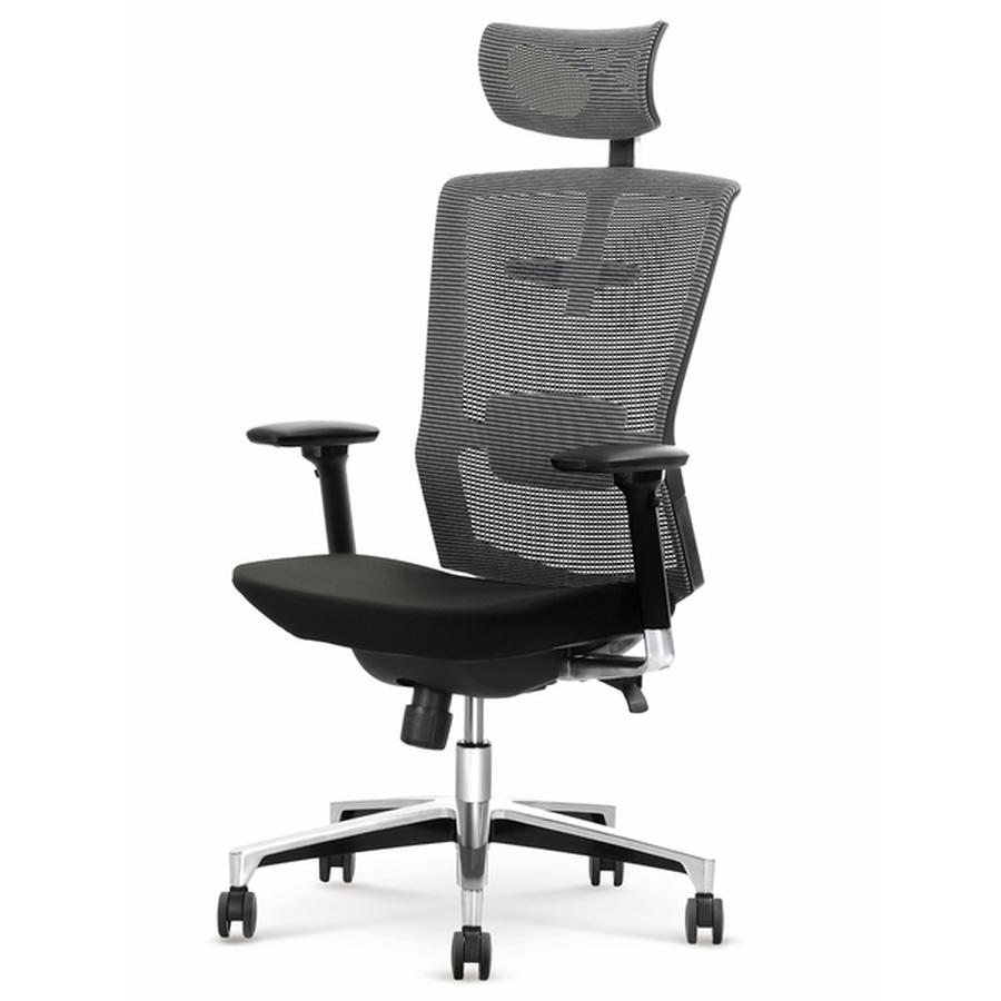 Kancelářská židle OMBOSODUR černá/šedá