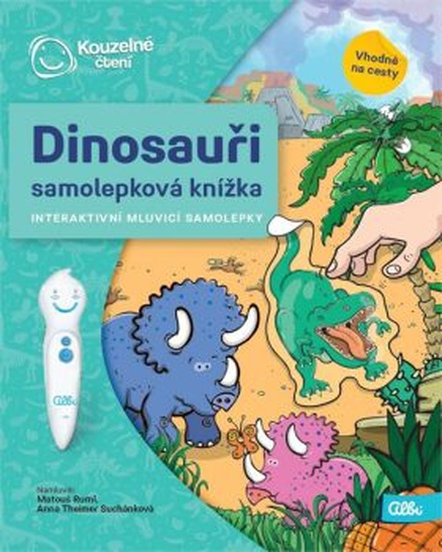 KČ Samolepková knížka Dino