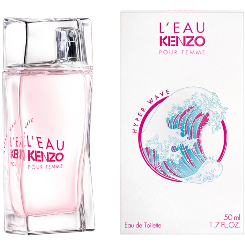 Kenzo L'Eau Kenzo Hyper Wave Pour Femme toaletní voda pro ženy 50 ml