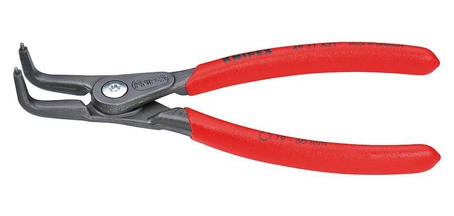 Kleště na vnější pojistné kroužky Knipex 49 21 A41, zahnuté, 85 - 140 mm