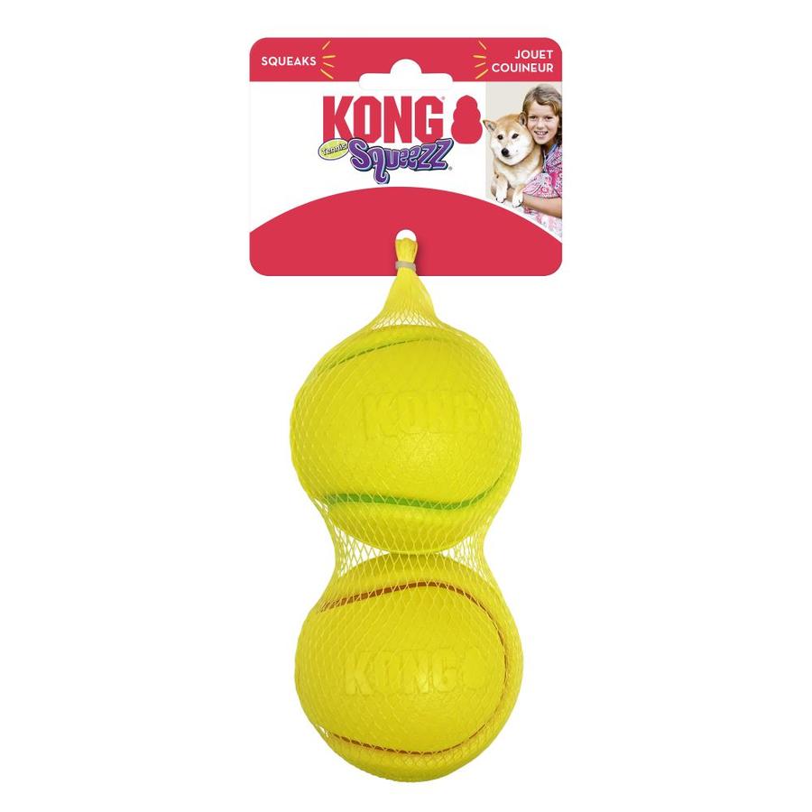 KONG Squeezz Tennis Ball L - 2 ks