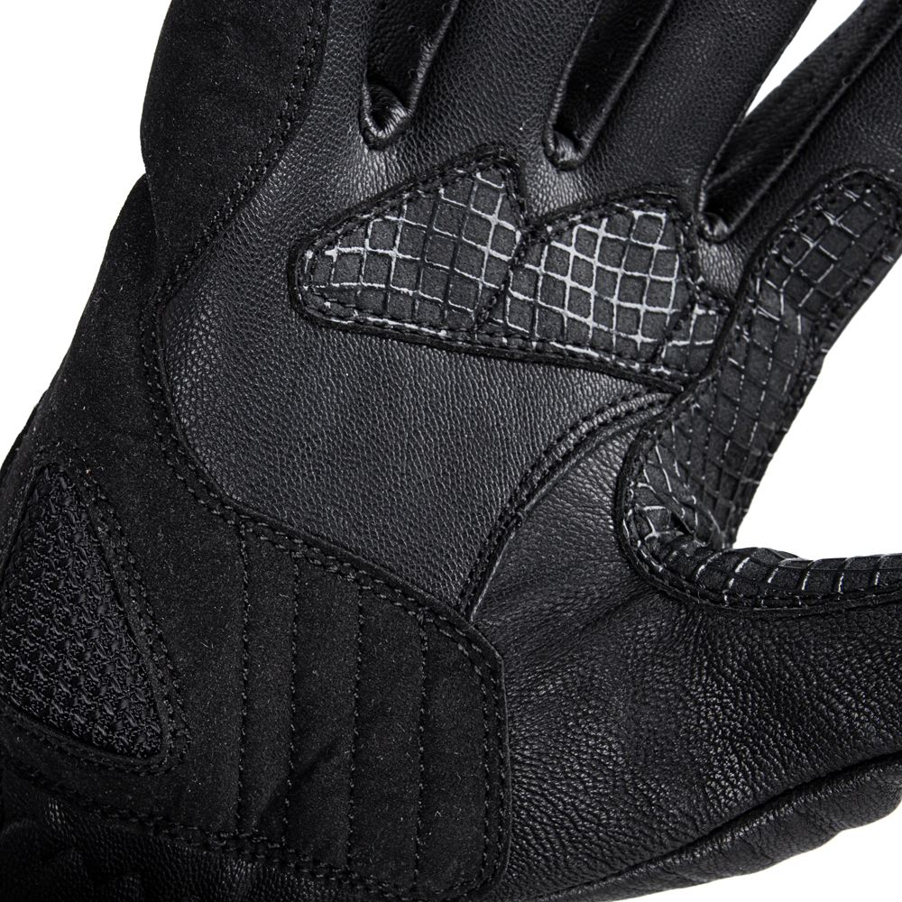 Kožené moto rukavice W-TEC Mareff  černá  XL