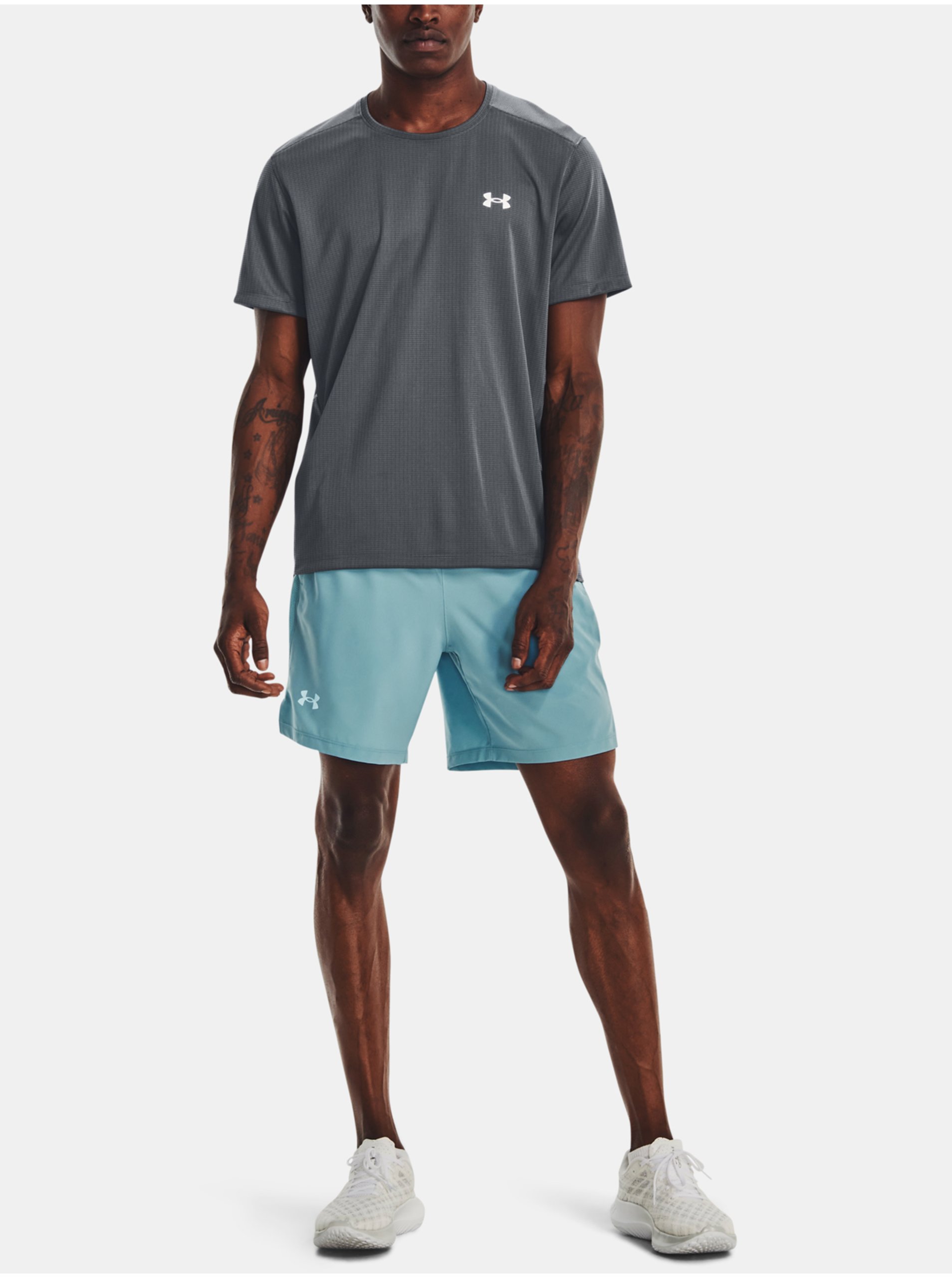 Kraťasy Under Armour UA LAUNCH 7'' SHORT-BLU