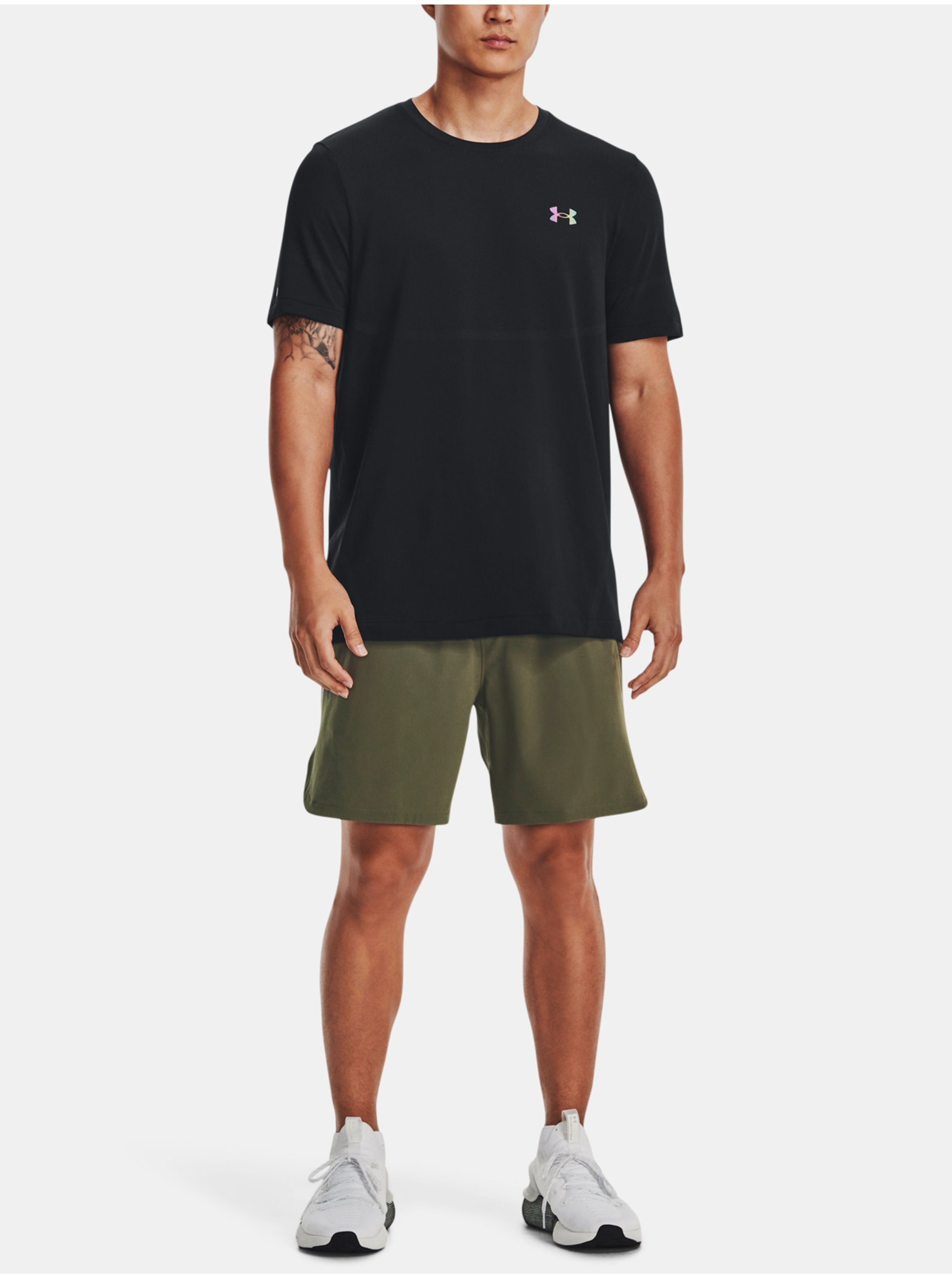 Kraťasy Under Armour UA Peak Woven Shorts-GRN