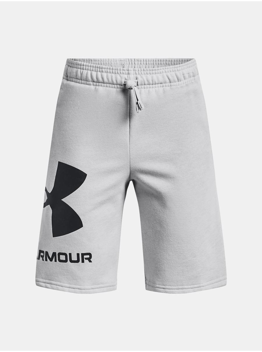 Kraťasy Under Armour UA RIVAL FLEECE LOGO SHORTS-GRY