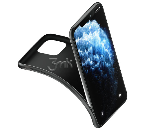 Kryt ochranný 3mk Matt Case pro Samsung Galaxy M11, černá