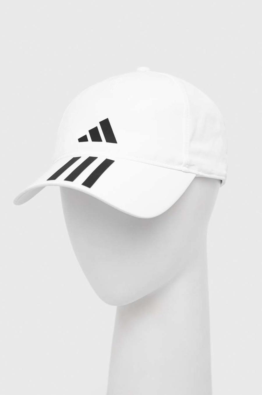 Kšiltovka adidas Performance bílá barva, s potiskem