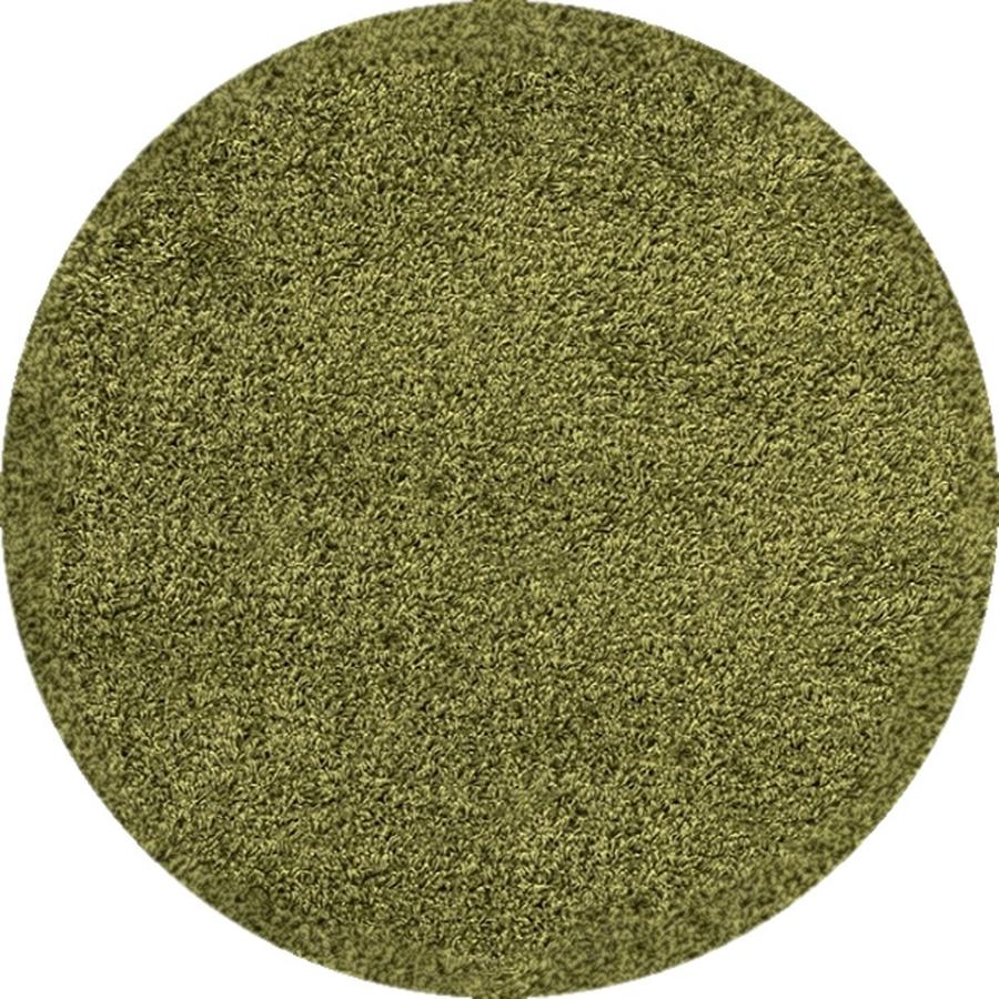 Kusový koberec Dream Shaggy 4000 Green kruh-80x80  kruh