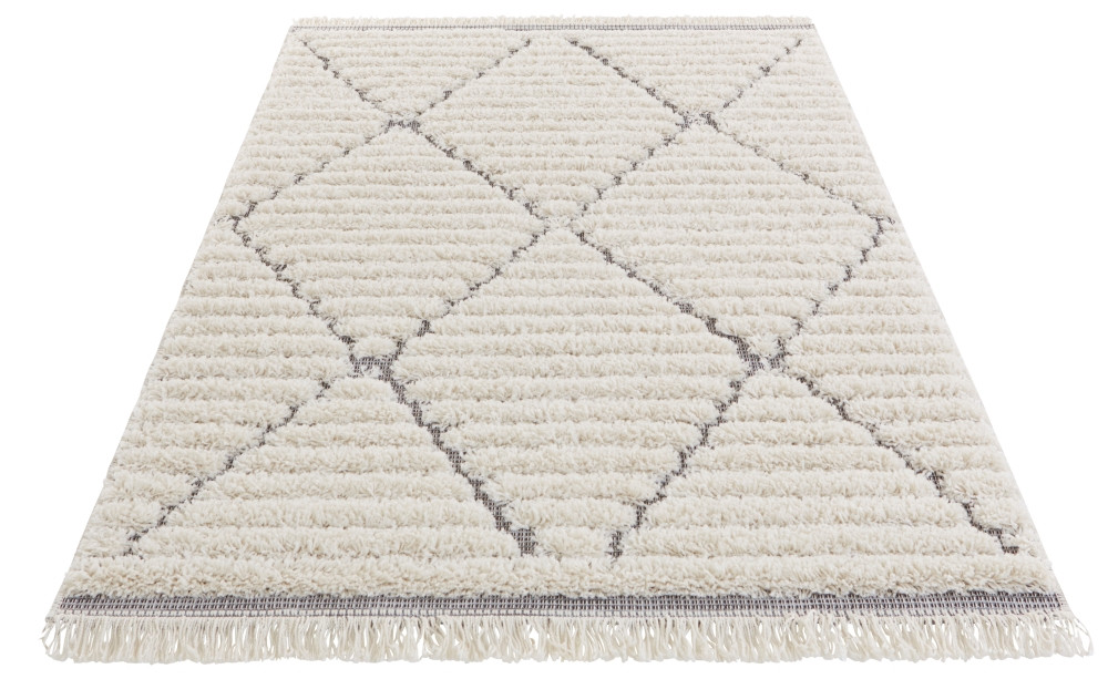 Kusový koberec New Handira 105192 Cream, Grey-80x150