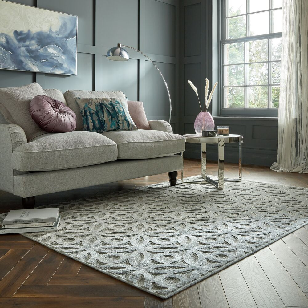 Kusový koberec Patna Clarissa Silver-80x150