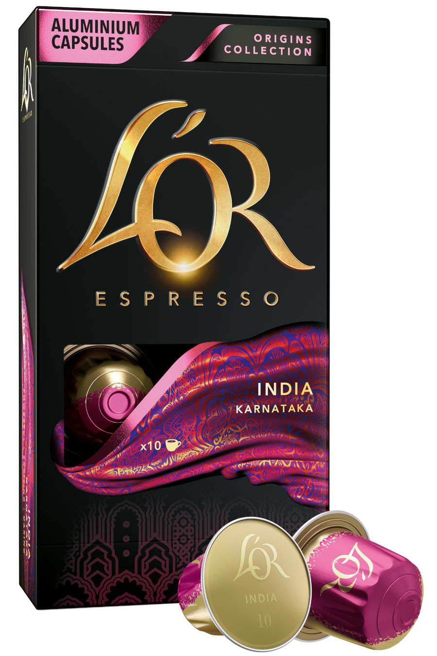 L'or Espresso India 10 pro Nespresso®* kávovary - kapslí 10 ks
