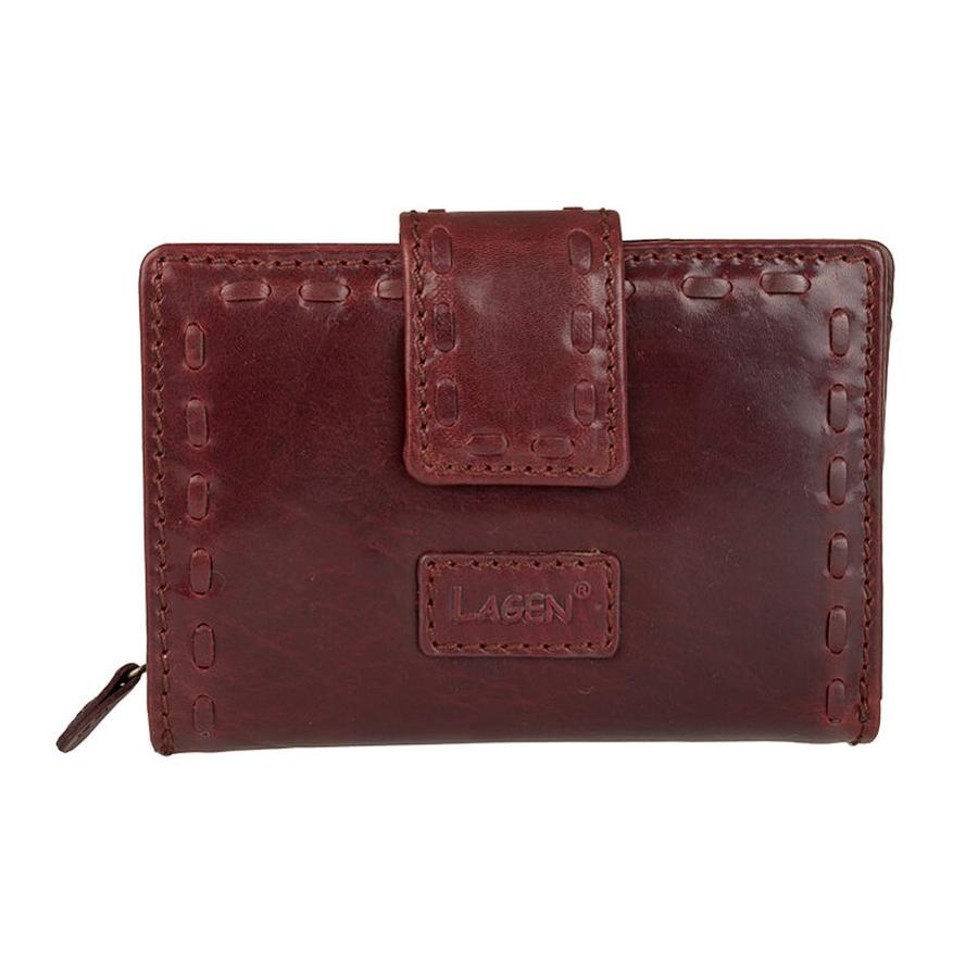 Lagen dámská peněženka kožená 3534/T Wine red