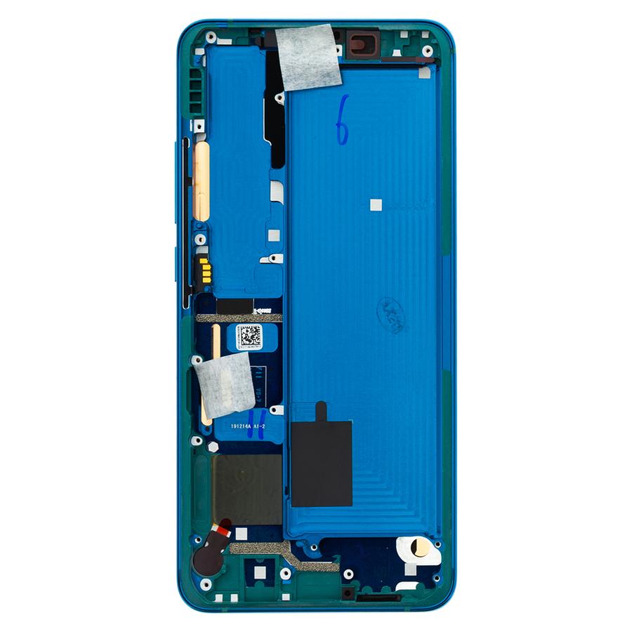 LCD + dotyk + přední kryt pro Xiaomi Mi Note 10, green