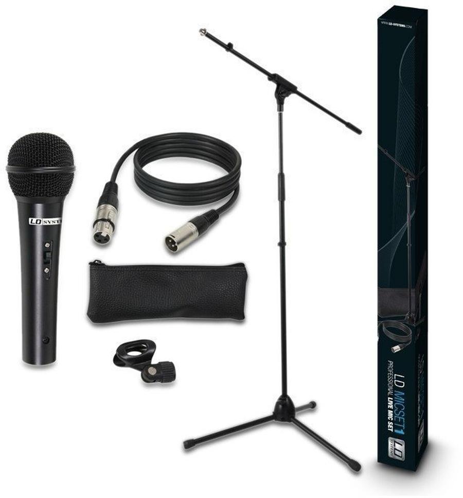 LD Systems Mic Set 1 Vokální dynamický mikrofon