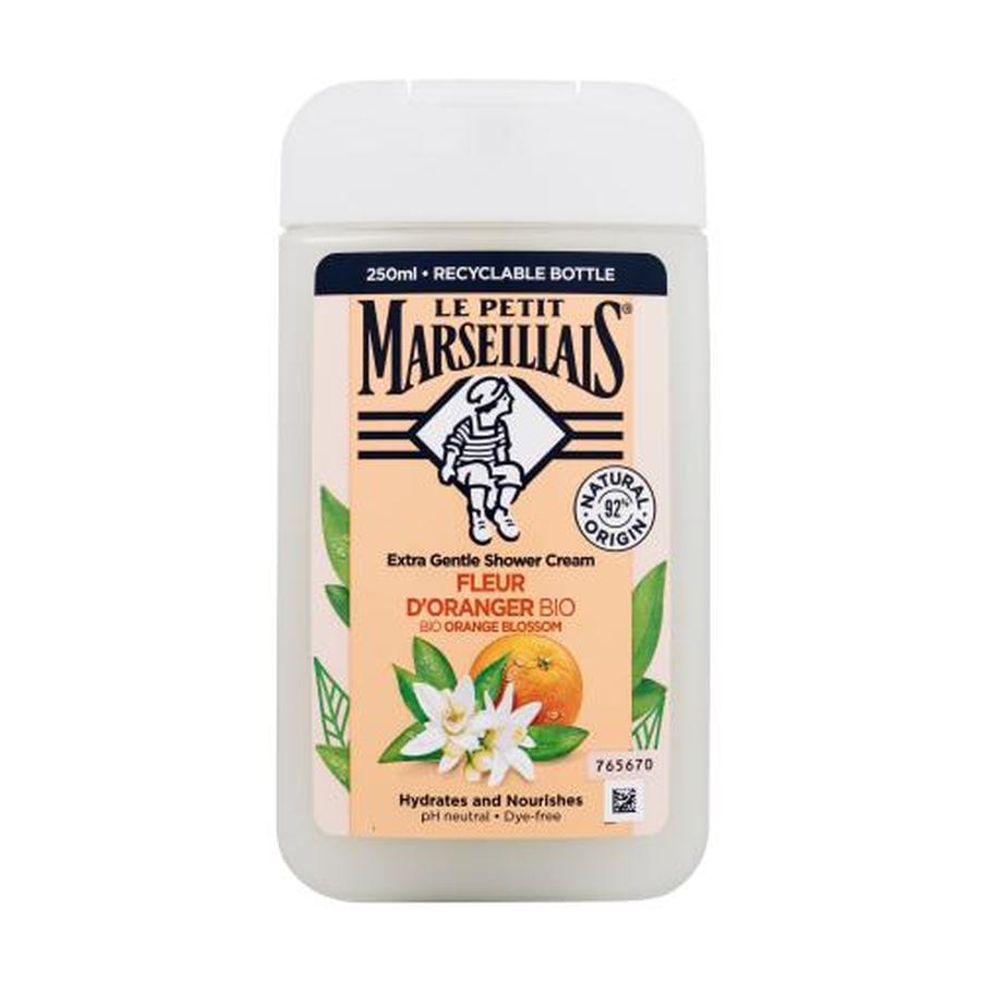 Le Petit Marseillais Extra Gentle Shower Cream Organic Orange Blossom 250 ml sprchový krém pro ženy