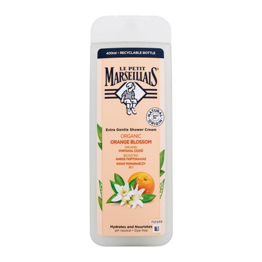 Le Petit Marseillais Extra Gentle Shower Cream Organic Orange Blossom 400 ml sprchový krém pro ženy