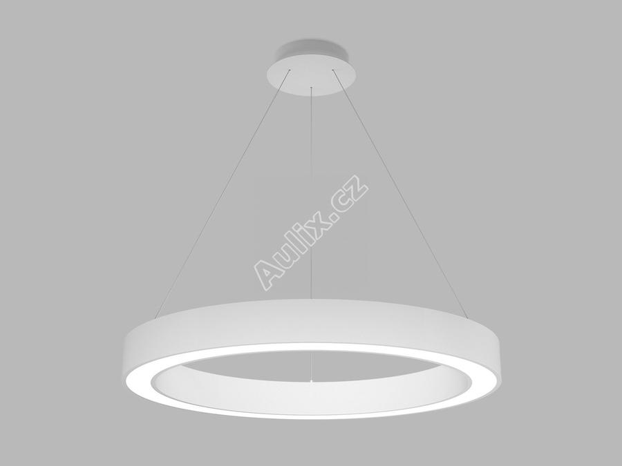 LED2 Závěsné svítidlo SATURN SLIM 80 P-Z, W DALI/PUSH DIM 60W 2CCT 3000K/4000K bílá - LED2 Lighting