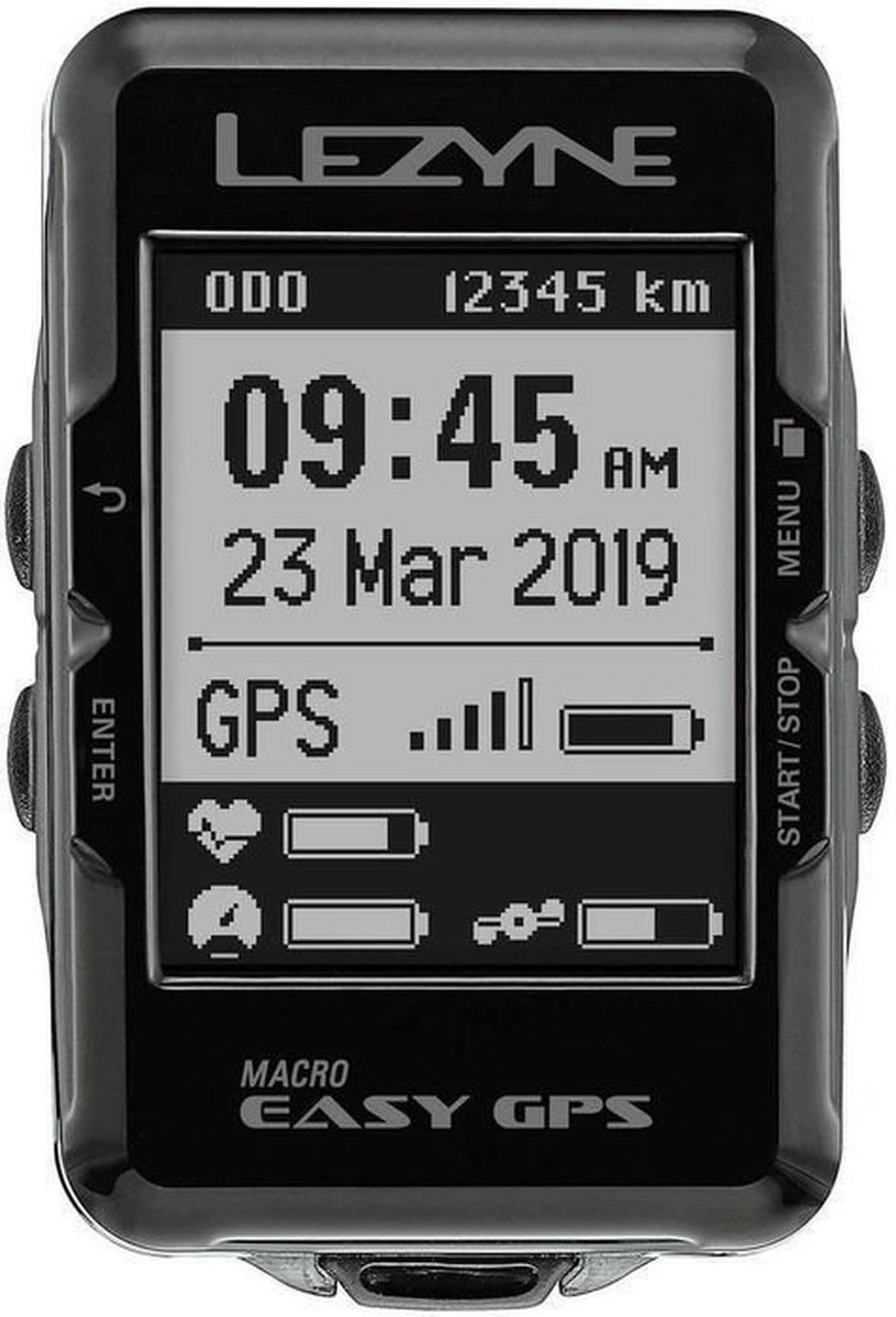 Lezyne Macro Easy GPS Black