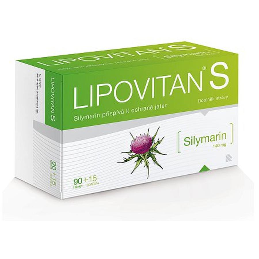 Lipovitan S Tbl.90+15 Zdarma