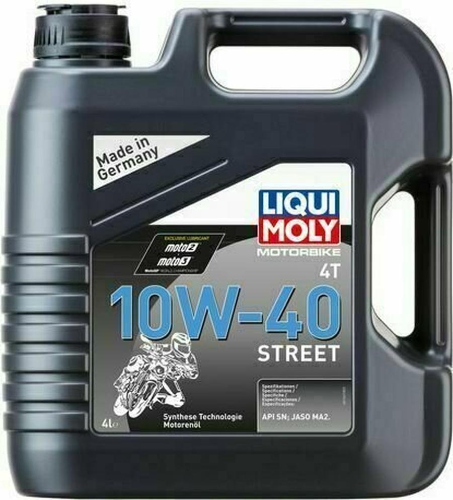Liqui Moly 1243 Motorbike 4T 10W-40 Street 4L Motorový olej