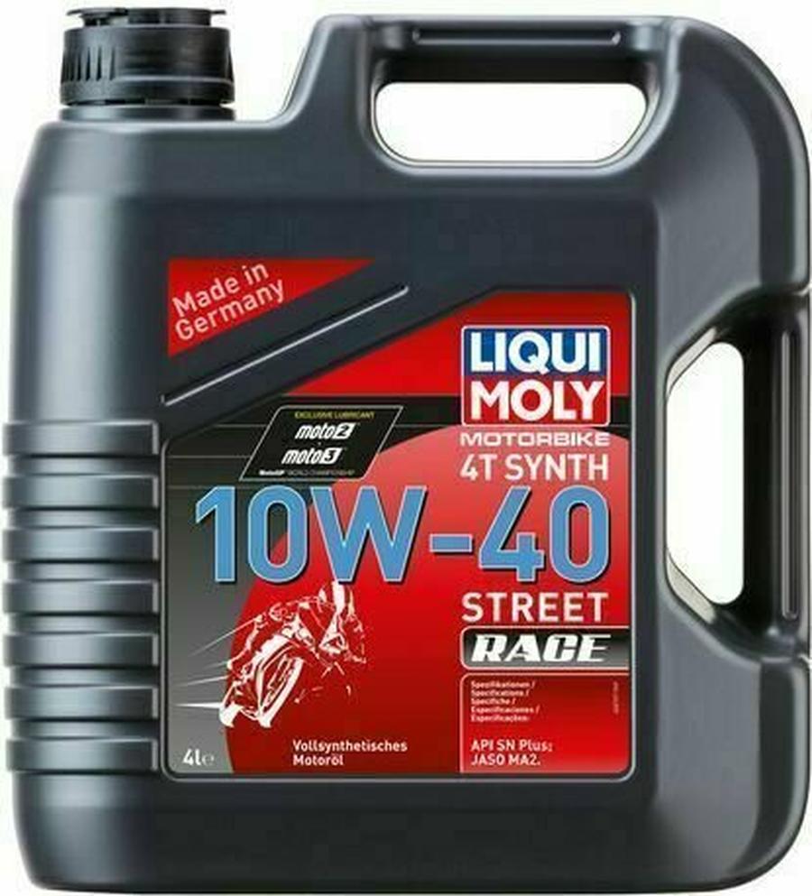 Liqui Moly 20754 Motorbike 4T Synth 10W-40 Street Race 4L Motorový olej