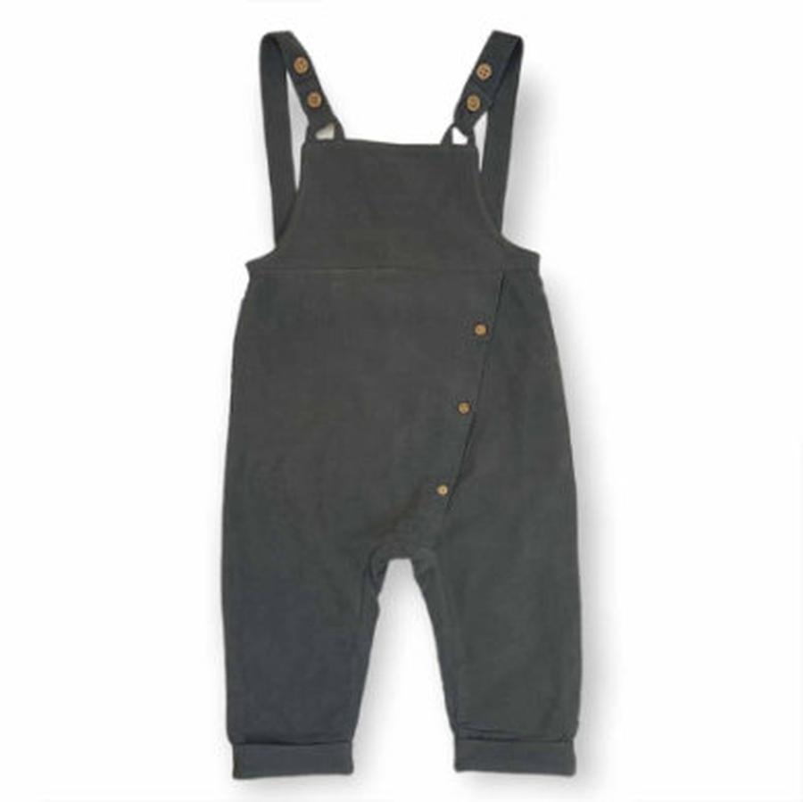 LITTLE Dungarees šedá