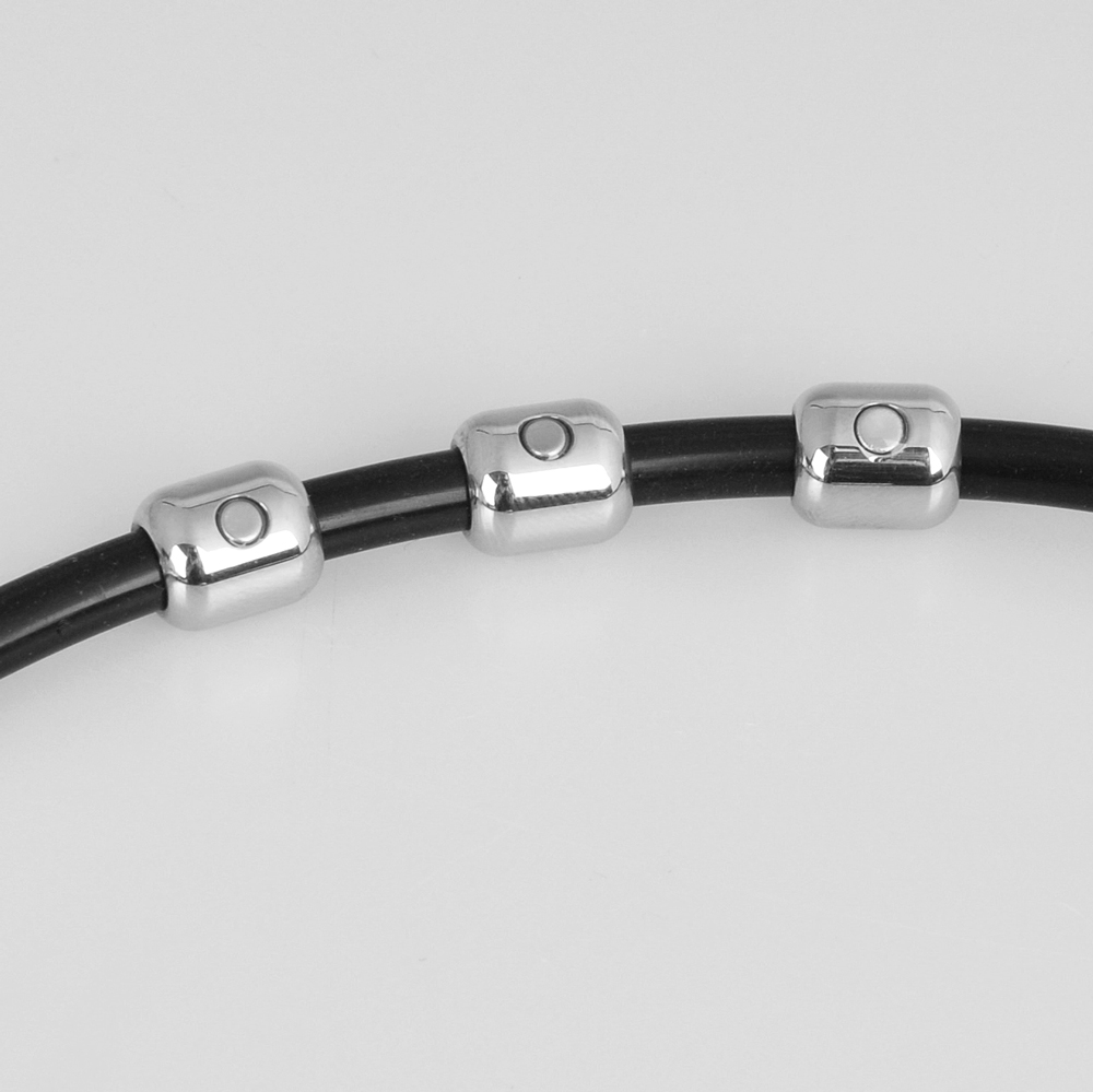 Magnetický náhrdelník inSPORTline Alkione  černá  52 cm