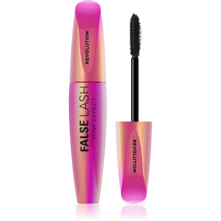 Makeup Revolution False Lash objemová řasenka odstín Black 8 g