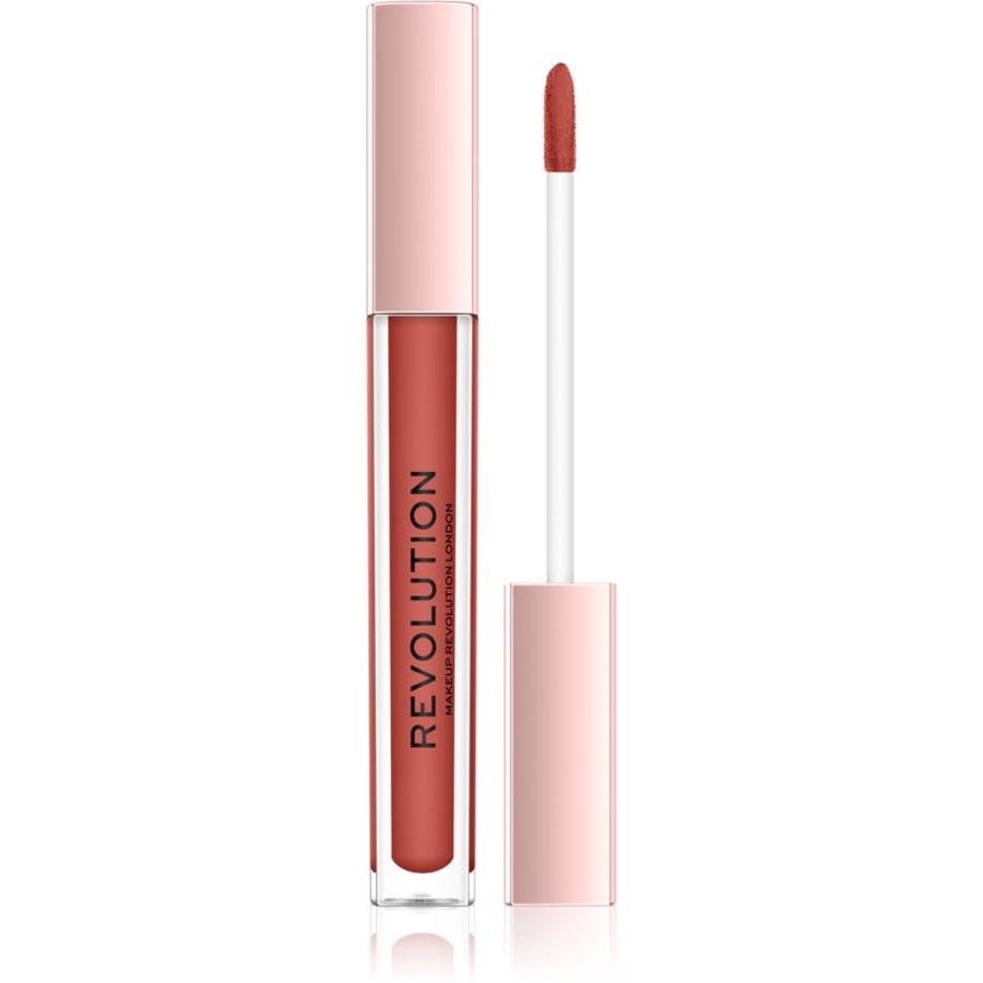 Makeup Revolution Lip Vinyl tekutá rtěnka pro zářivý lesk odstín Glorified 3.6 ml