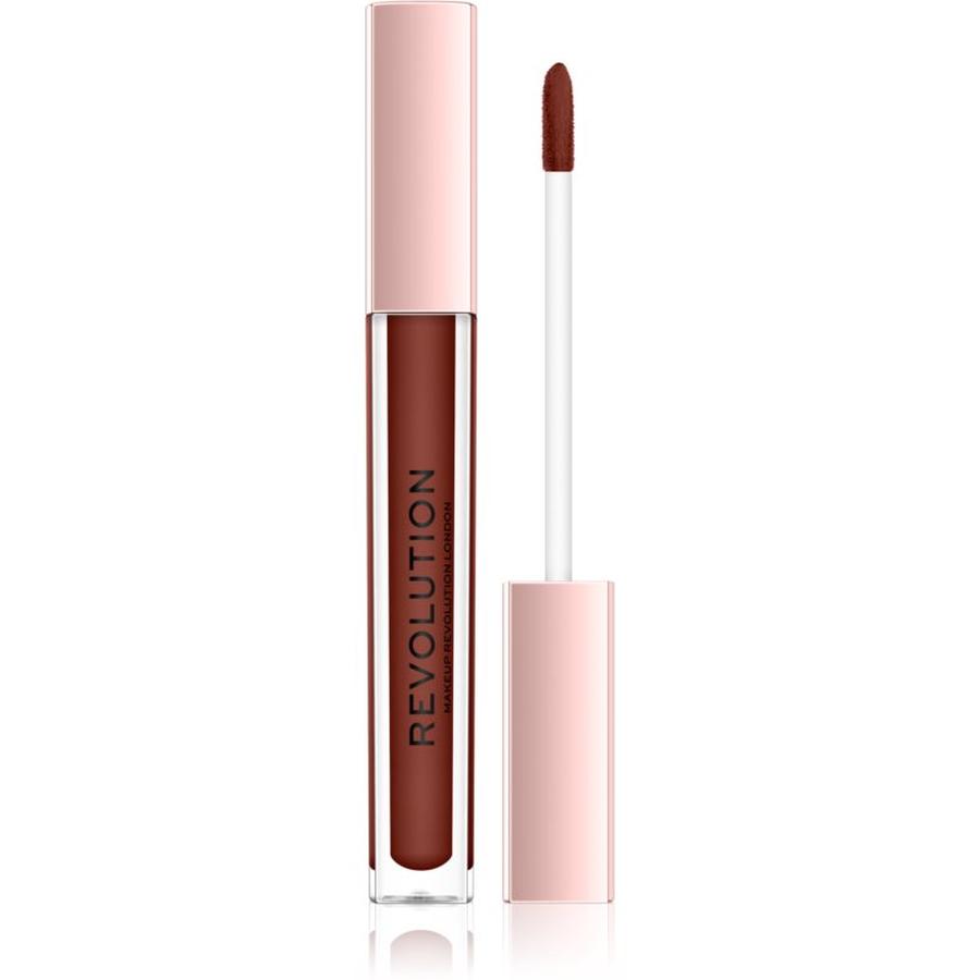 Makeup Revolution Lip Vinyl tekutá rtěnka pro zářivý lesk odstín Gone Rogue 3.6 ml