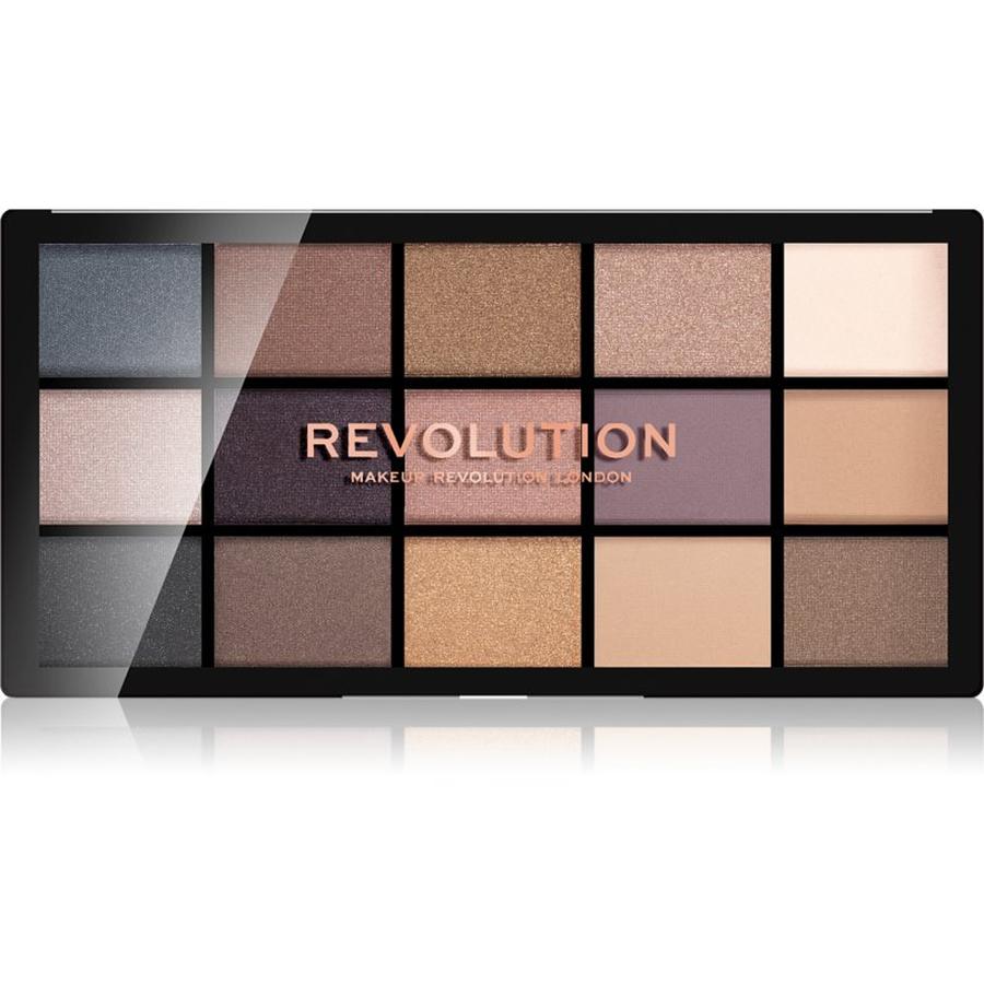 Makeup Revolution Reloaded paleta očních stínů odstín Iconic 1.0 15 x 1.1 g