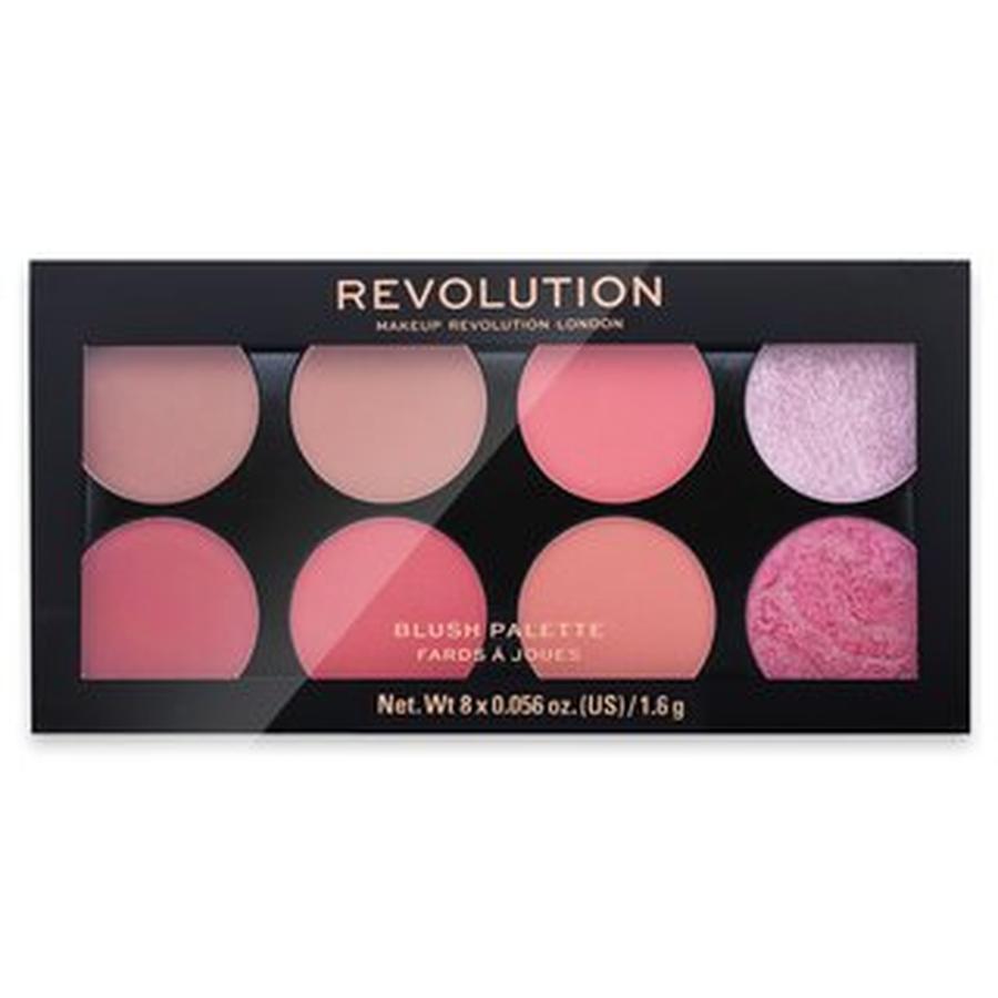 Makeup Revolution Ultra Blush Palette Sugar & Spice multifunkční paleta 13 g