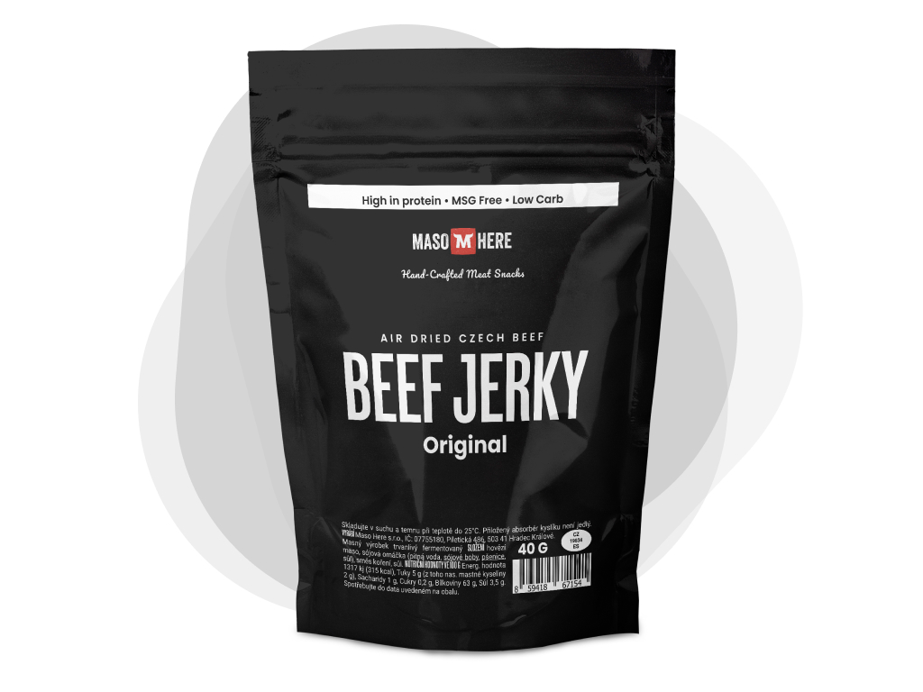 Maso Here - Beef Jerky Original 2+1