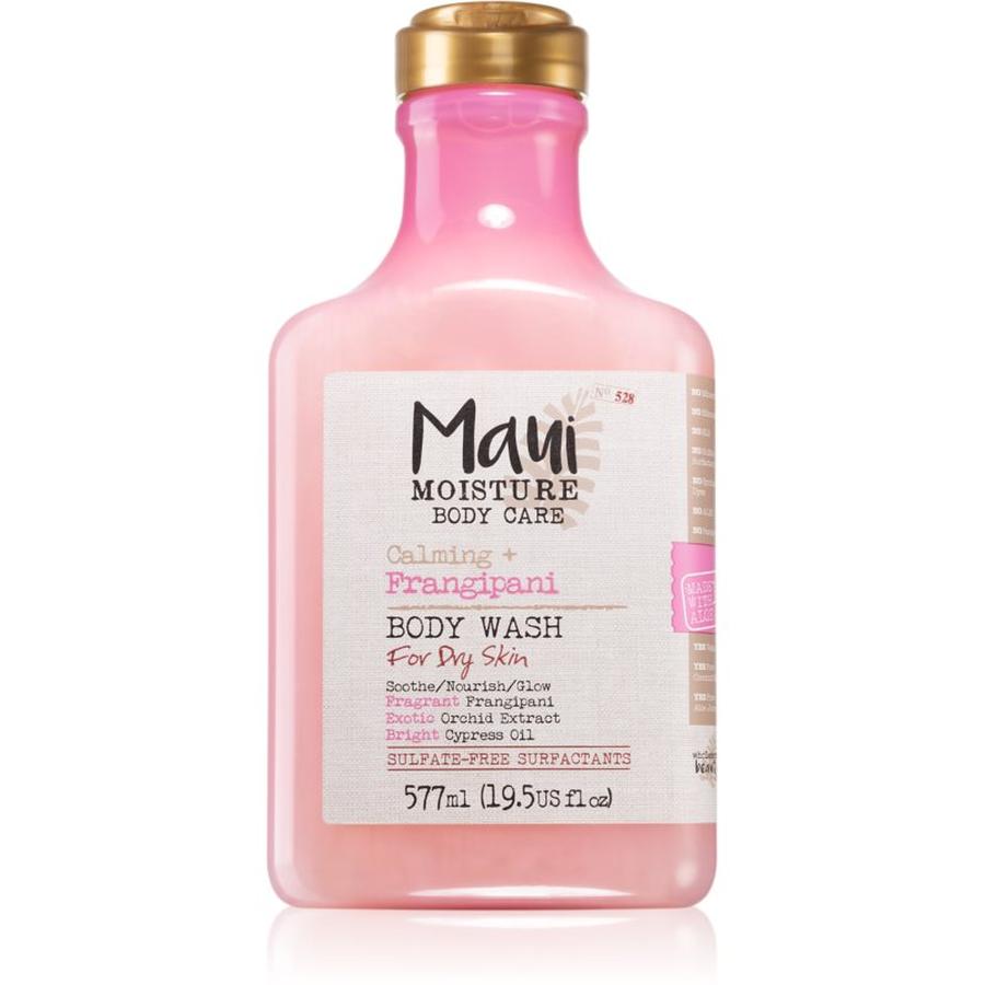 Maui Moisture Calming + Frangipani zklidňující sprchový gel pro suchou pokožku 577 ml