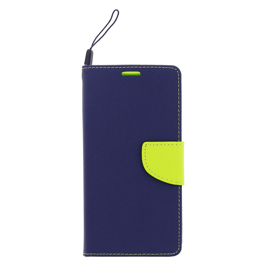 MERCURY Fancy Diary flipové pouzdro pro Samsung Galaxy J5 2017 navy/lime