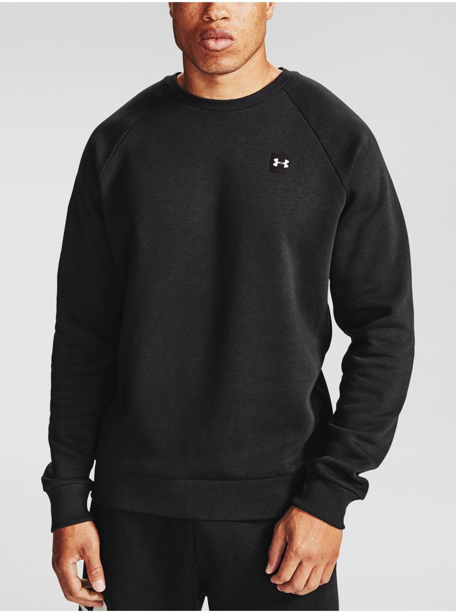 Mikina Under Armour UA Rival Fleece Crew-BLK