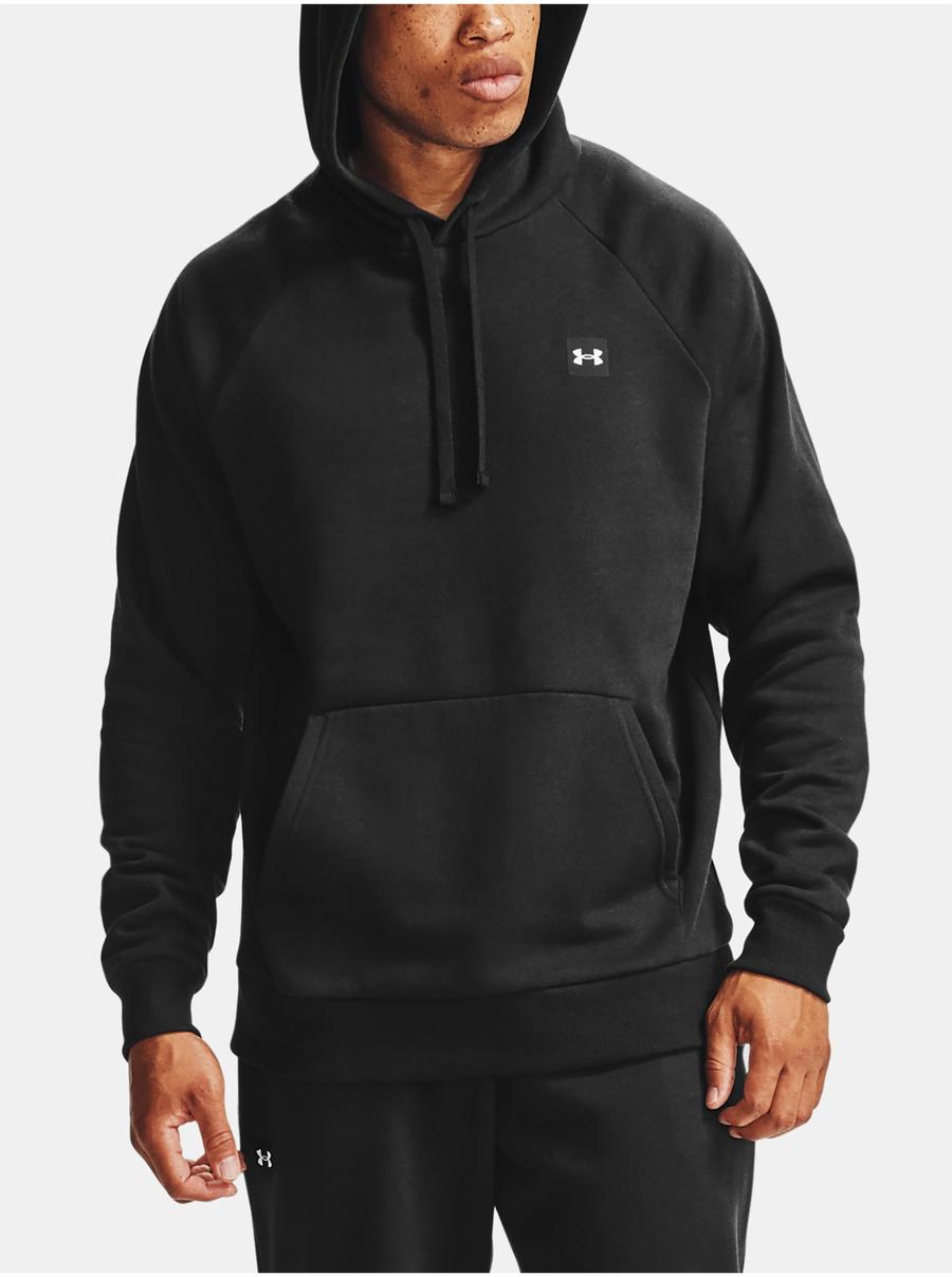 Mikina Under Armour UA Rival Fleece Hoodie - černá