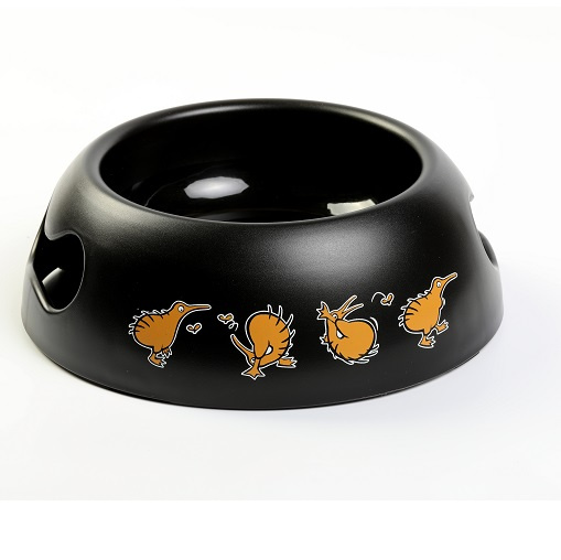 Miska Kiwi Walker Black Bowl oranžová 750ml