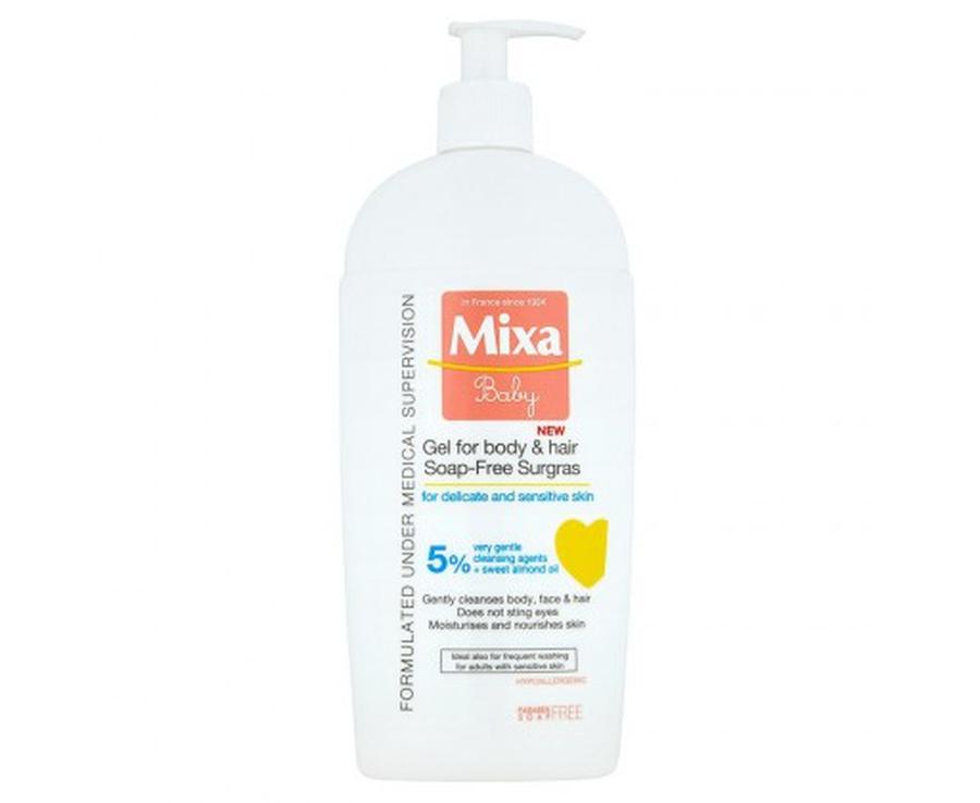 Mixa Baby mycí gel na tělo a vlásky 400 ml