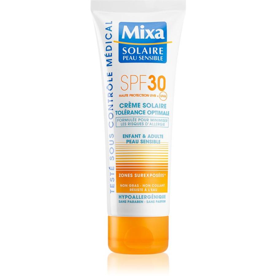 MIXA Sun krém na opalování pro citlivou pokožku SPF 30 75 ml