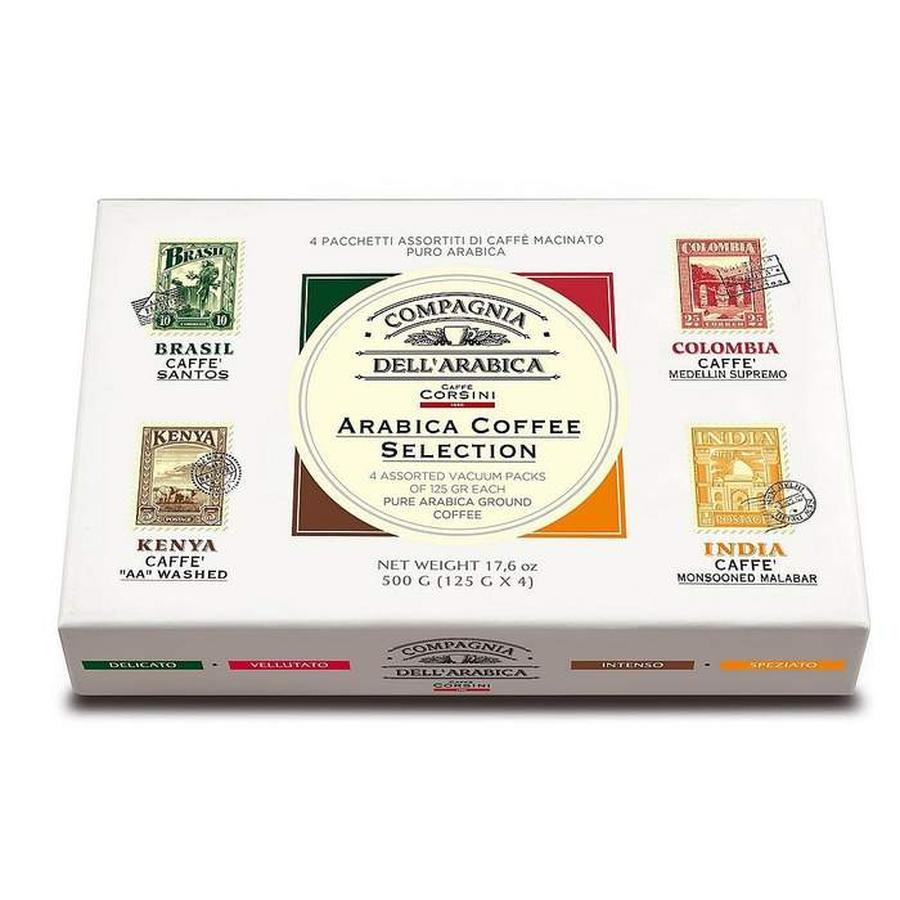 Mletá káva Arabica Coffee Selection 4ks