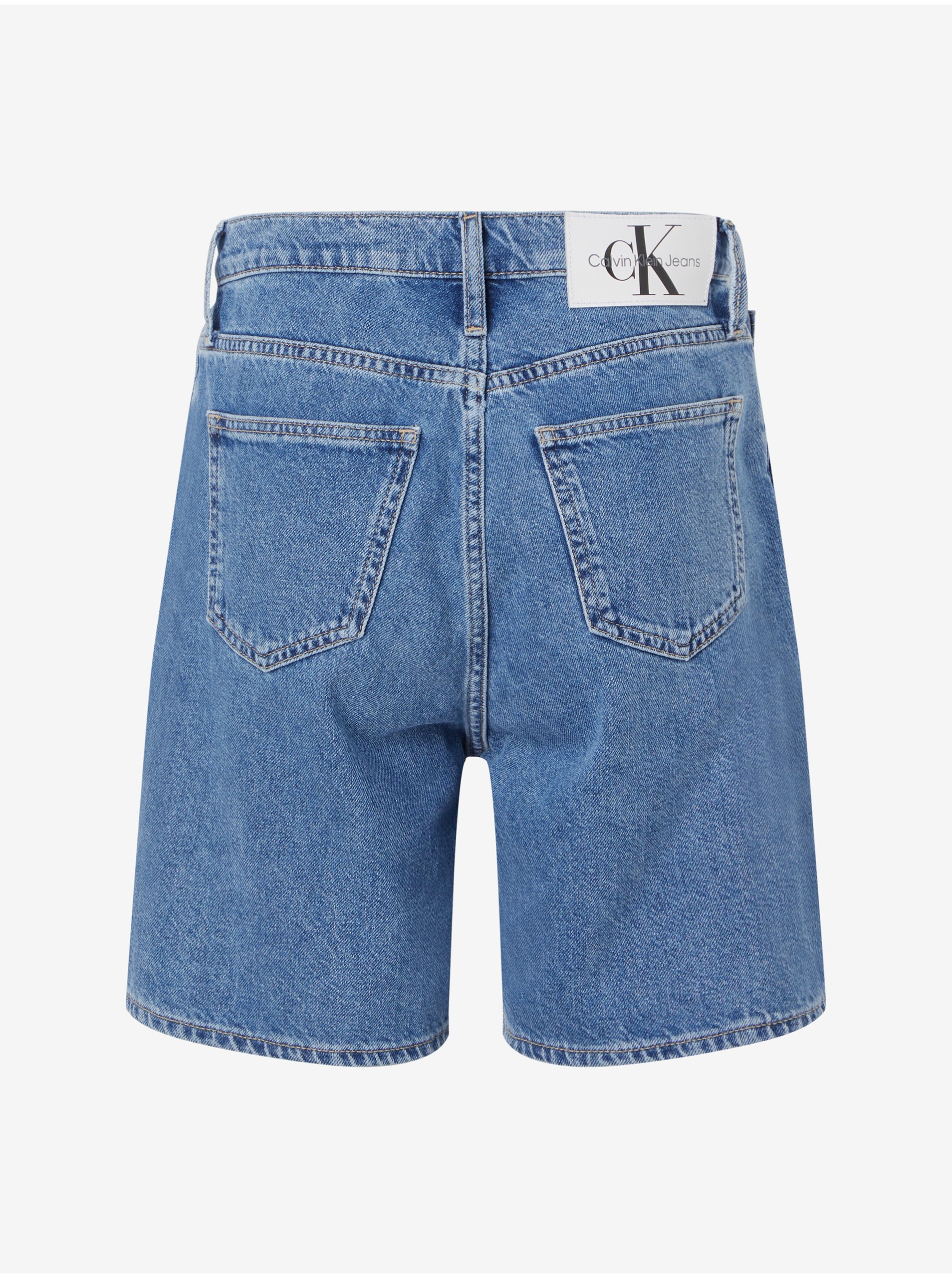 Modré dámské džínové kraťasy Calvin Klein Jeans