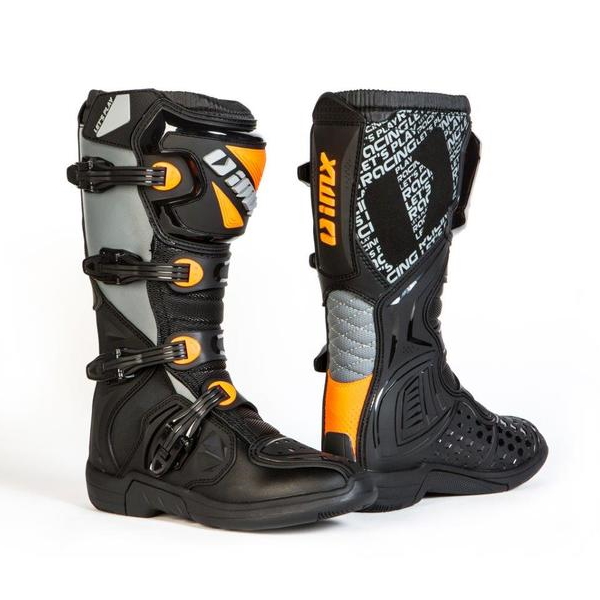 Motokrosové boty iMX X-Two  černo-šedo-oranžová  40