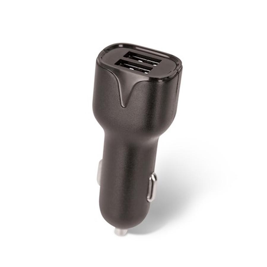 Nabíječka do auta Setty 2,4A, 2xUSB, černá