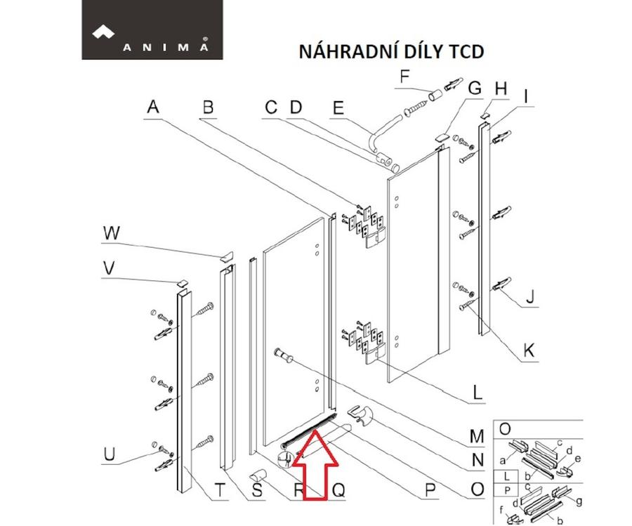 Náhradní díl Siko Comfort NDTCD280TOB